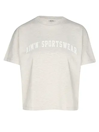 AIM'N | Damen T-Shirt Boxy Varsity |